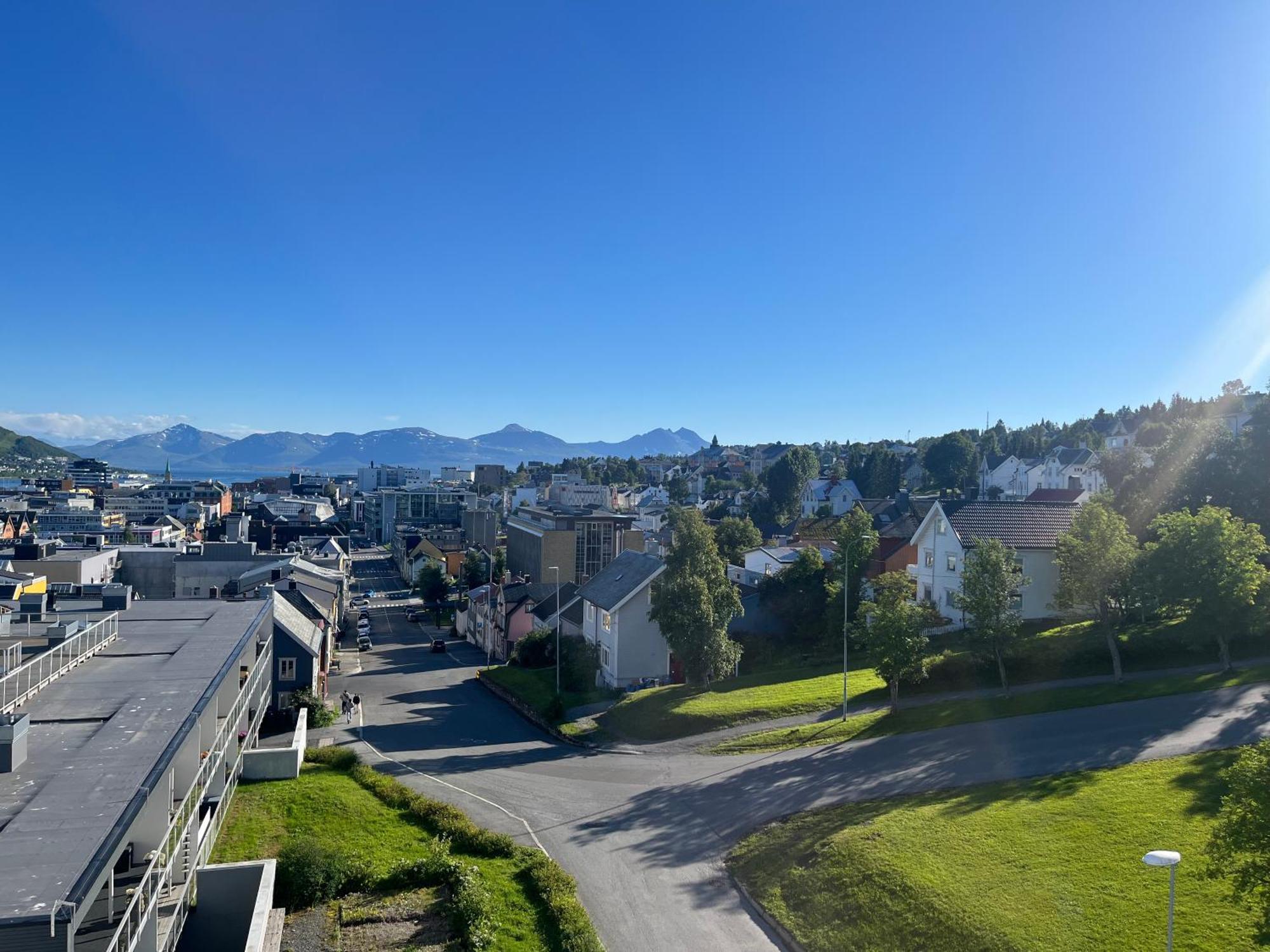 City Center 7Th Floor Apartement With Beautiful View Tromsø Dış mekan fotoğraf