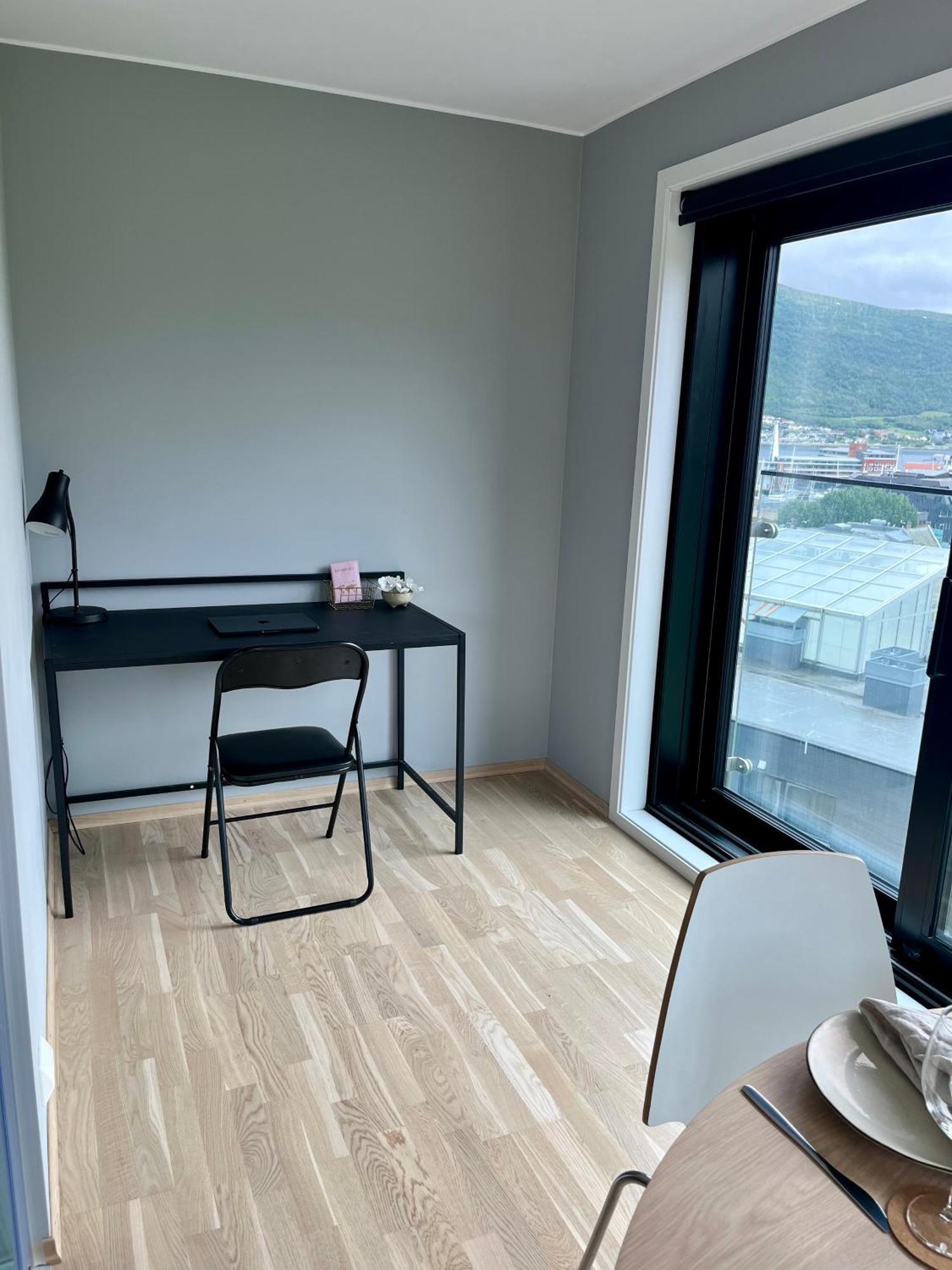 City Center 7Th Floor Apartement With Beautiful View Tromsø Dış mekan fotoğraf